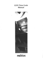 Revox C-270-TC-Service-Manual 